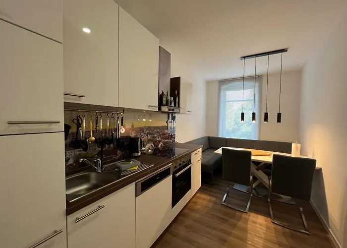 Auszeit3 - Stilvolle Mit Parkplatz - Zentrumsnah Appartement Erfurt